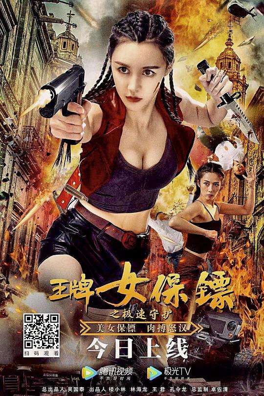 王牌女保镖之极速守护 封面