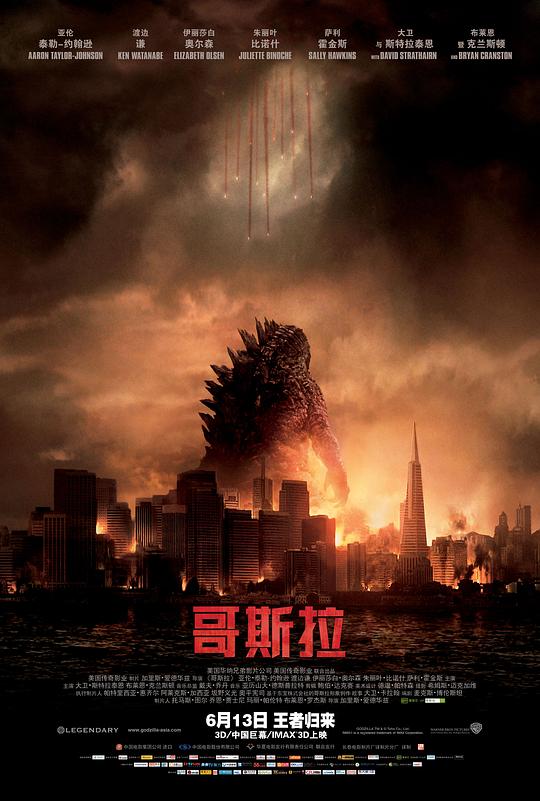 哥斯拉 封面