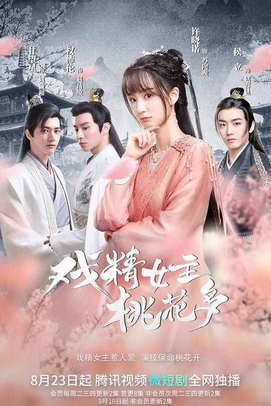 戏精女主桃花多 海报