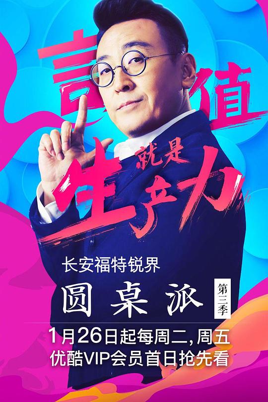 圆桌派 第三季 海报