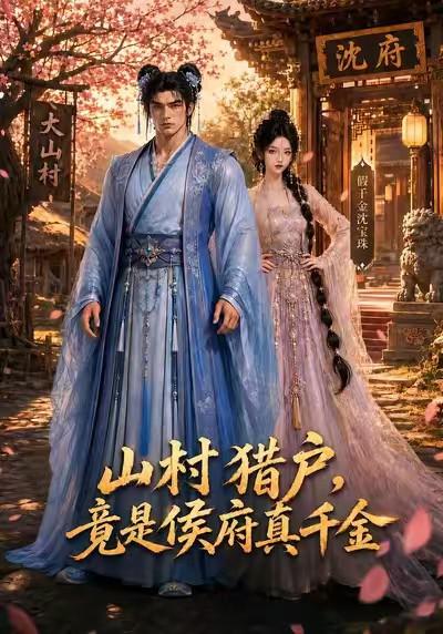 山村猎户，竟是侯府真千金 封面